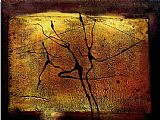 Hunters Canvas Paintings - Ancient hunters ii